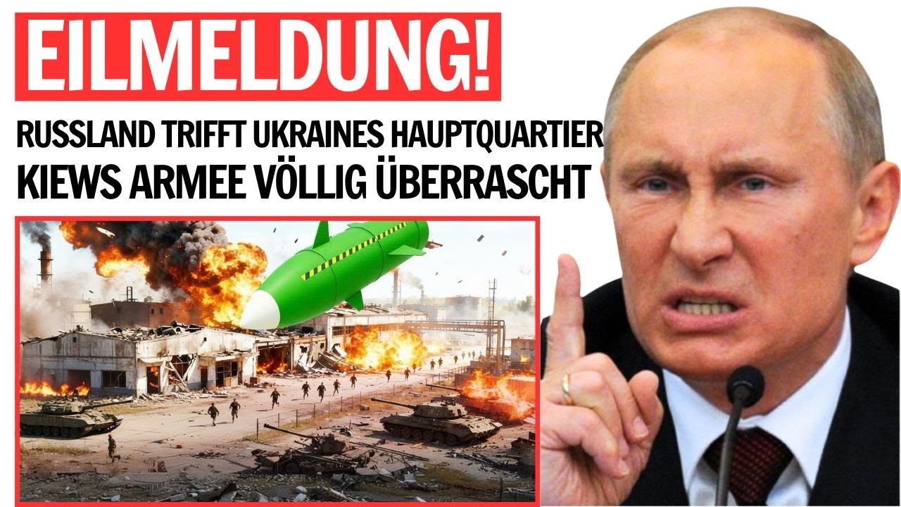 Russlands Superwaffe trifft ukrainisches „Hauptquartier“ 200 km hinter der Front–Ergebnis überrascht