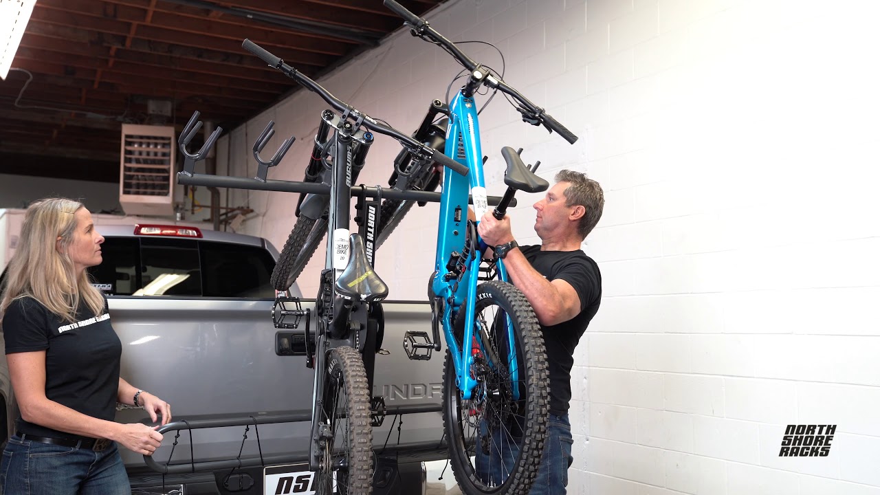 North Shore Racks Loading Bikes