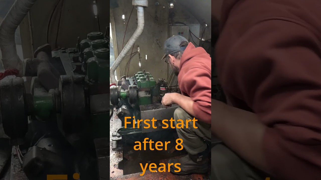 Flooded for Years, Will this Diesel Engine Start? #mondaytomonday #dieselengine #willitrun