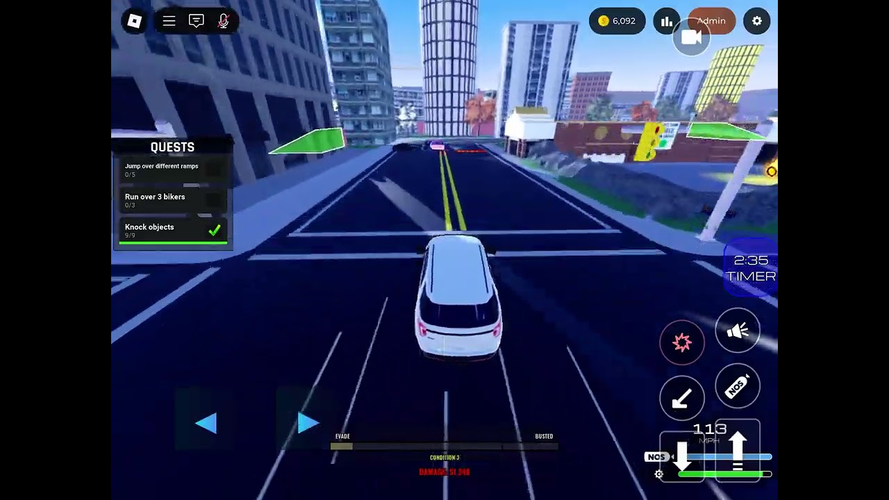 Getting condition 5 in racer vs police ai