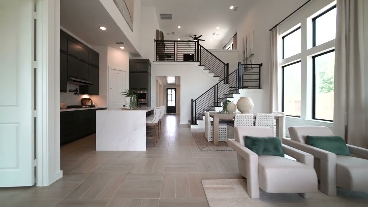 Newmark Homes Montague Floor Plan | Audubon Model Home in Magnolia, TX