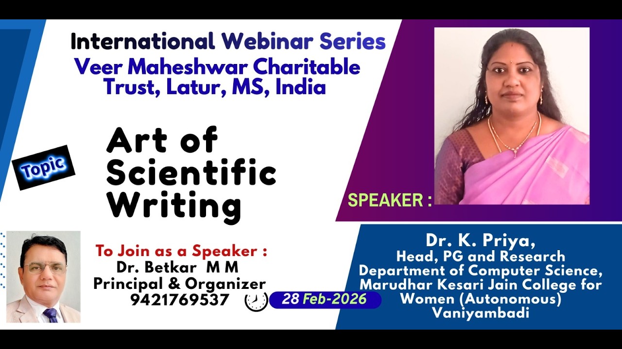 Art of Scientific Writing
