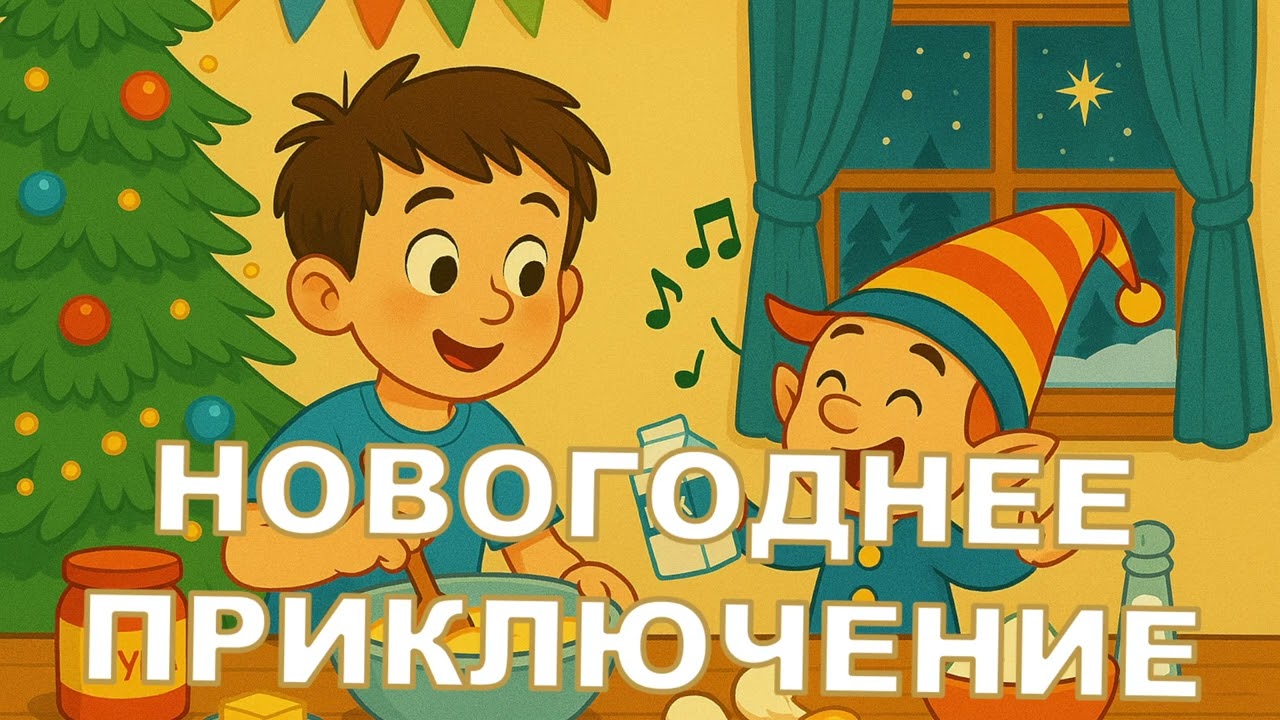 НОВОГОДНЕЕ ПРИКЛЮЧЕНИЕ✨Поучительные истории для детей