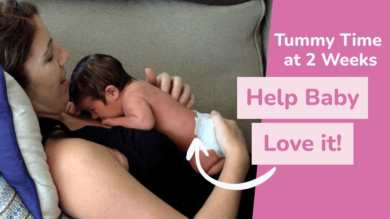 Tummy Time by Age | What to Look for at 2 Weeks