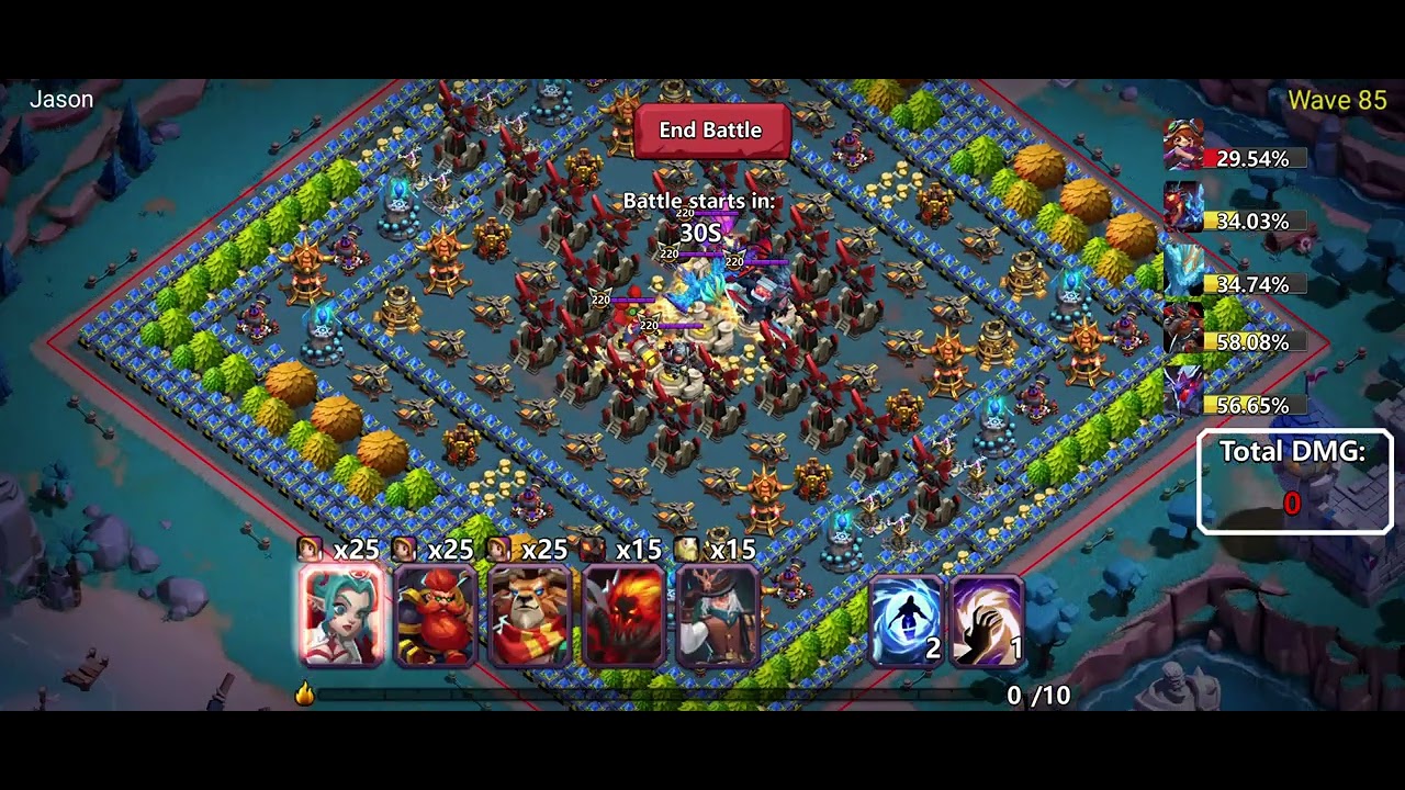 Clash of lords 2 BR Waves