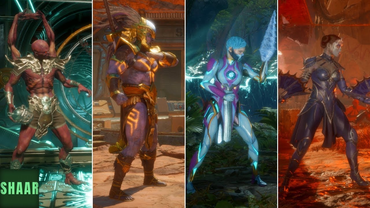Mortal Kombat 11  - All Characters Idle Animations