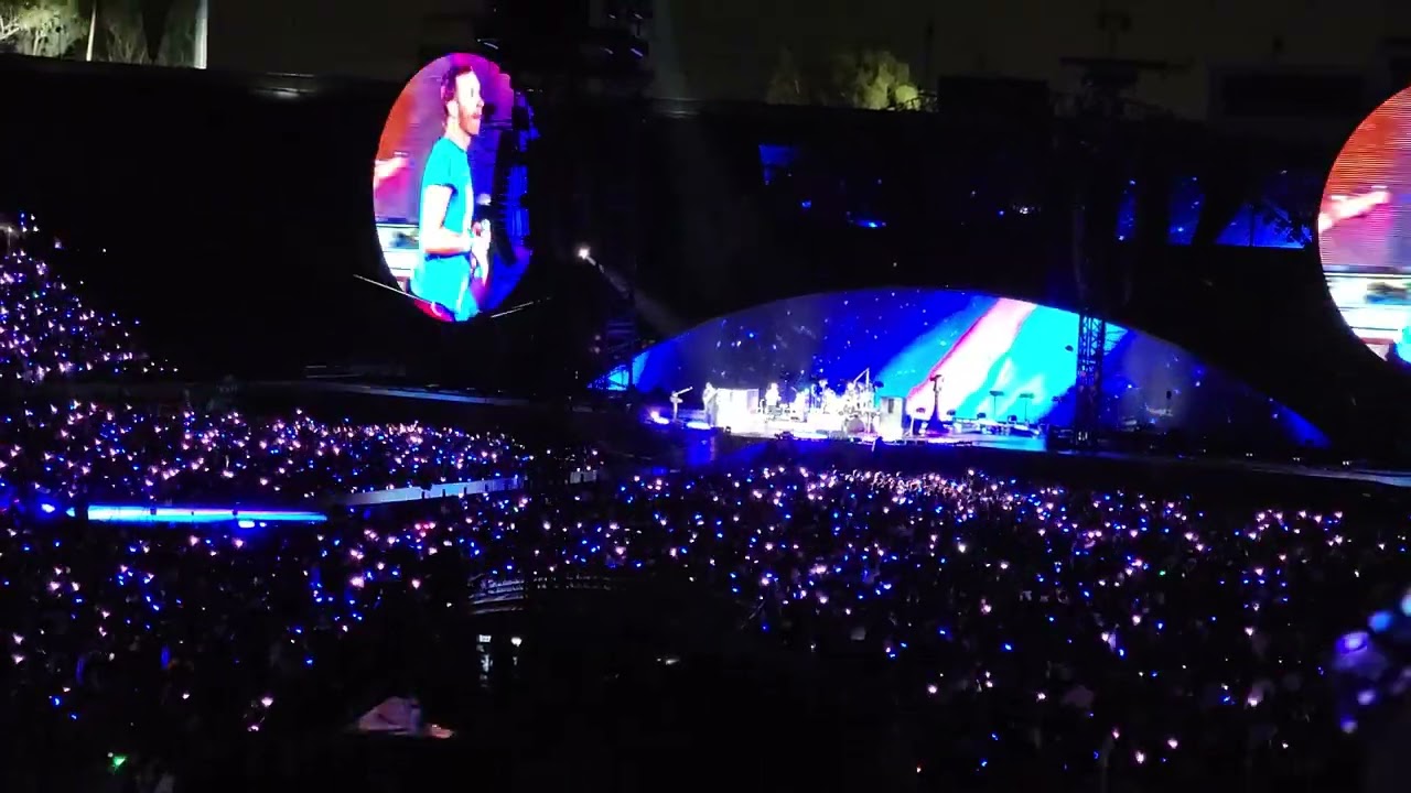Coldplay -sky full of stars -Los Angeles 2023