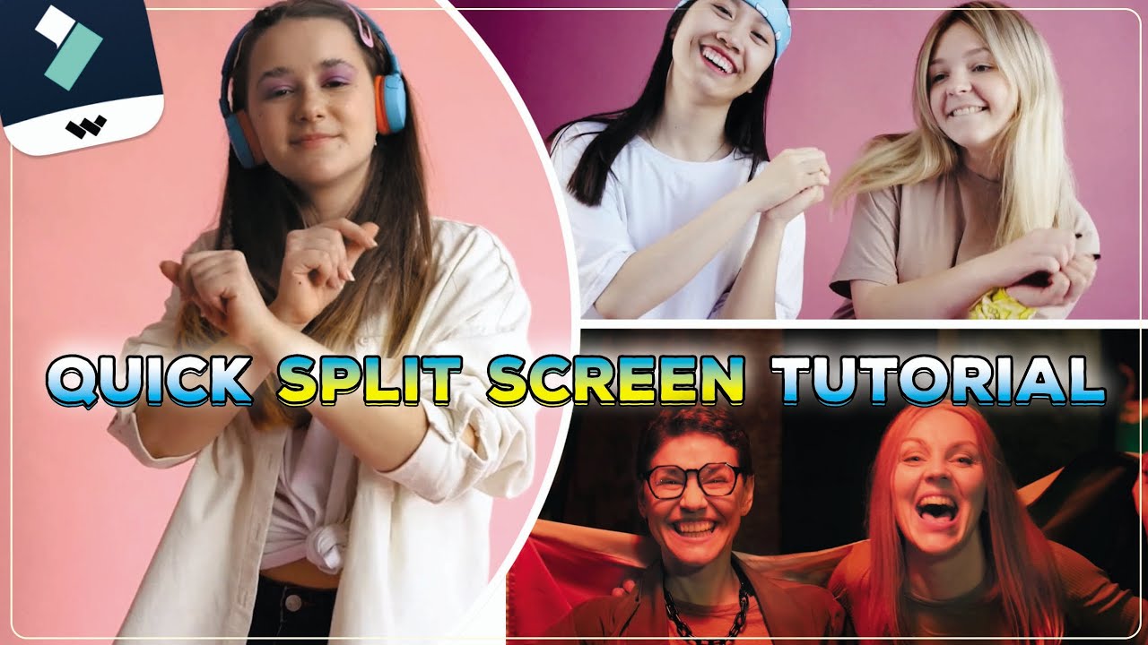 Редактирование видео с разделённым экраном в Filmora 14 | Глава 17 – Полное руководство для начин...