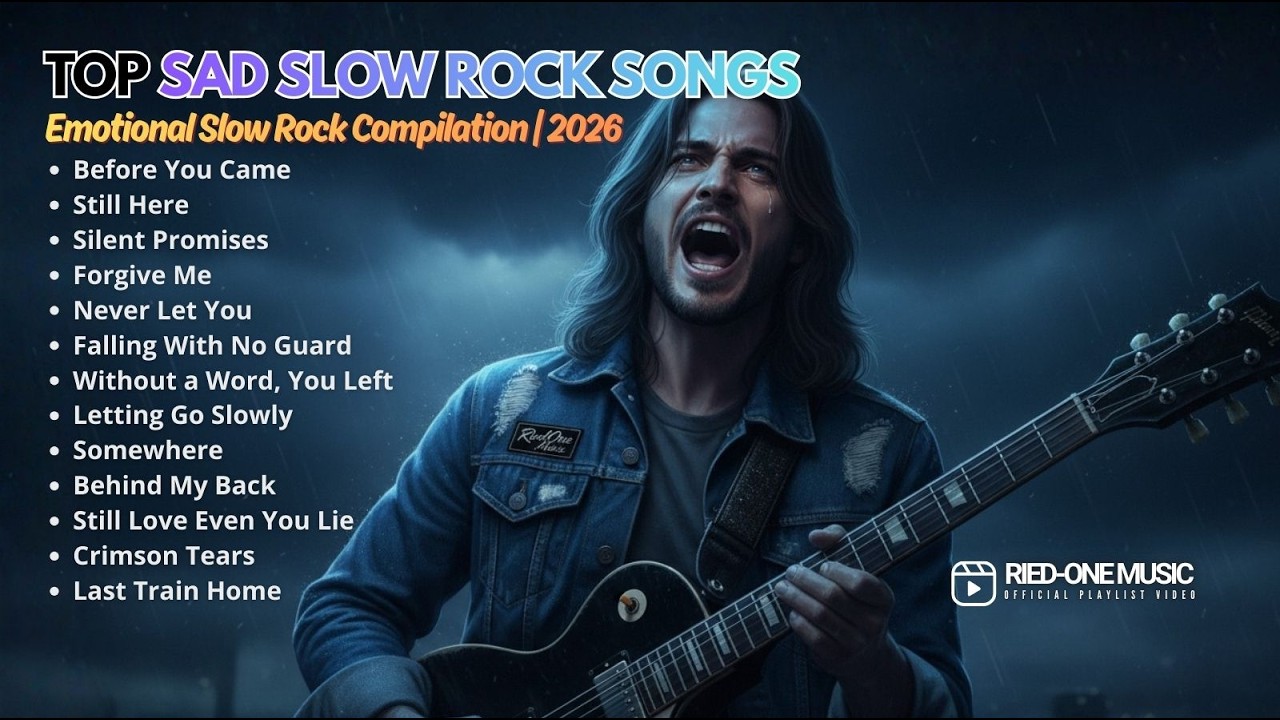 Sad Slow Rock Songs for Brokenheart | Emotional Slow Rock Compilation 2026