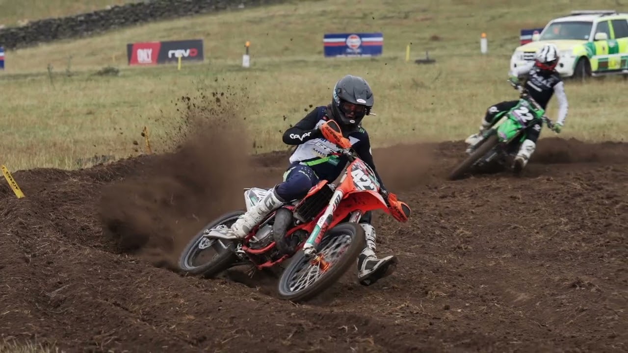 British Motocross Championship Racing at Whitby 2022