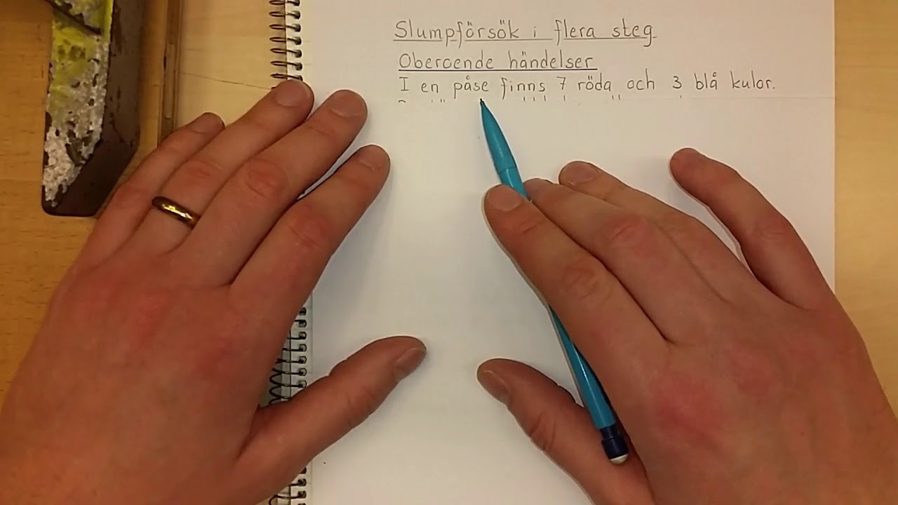 Ma1c Slumpf&ouml;rs&ouml;k i flera steg