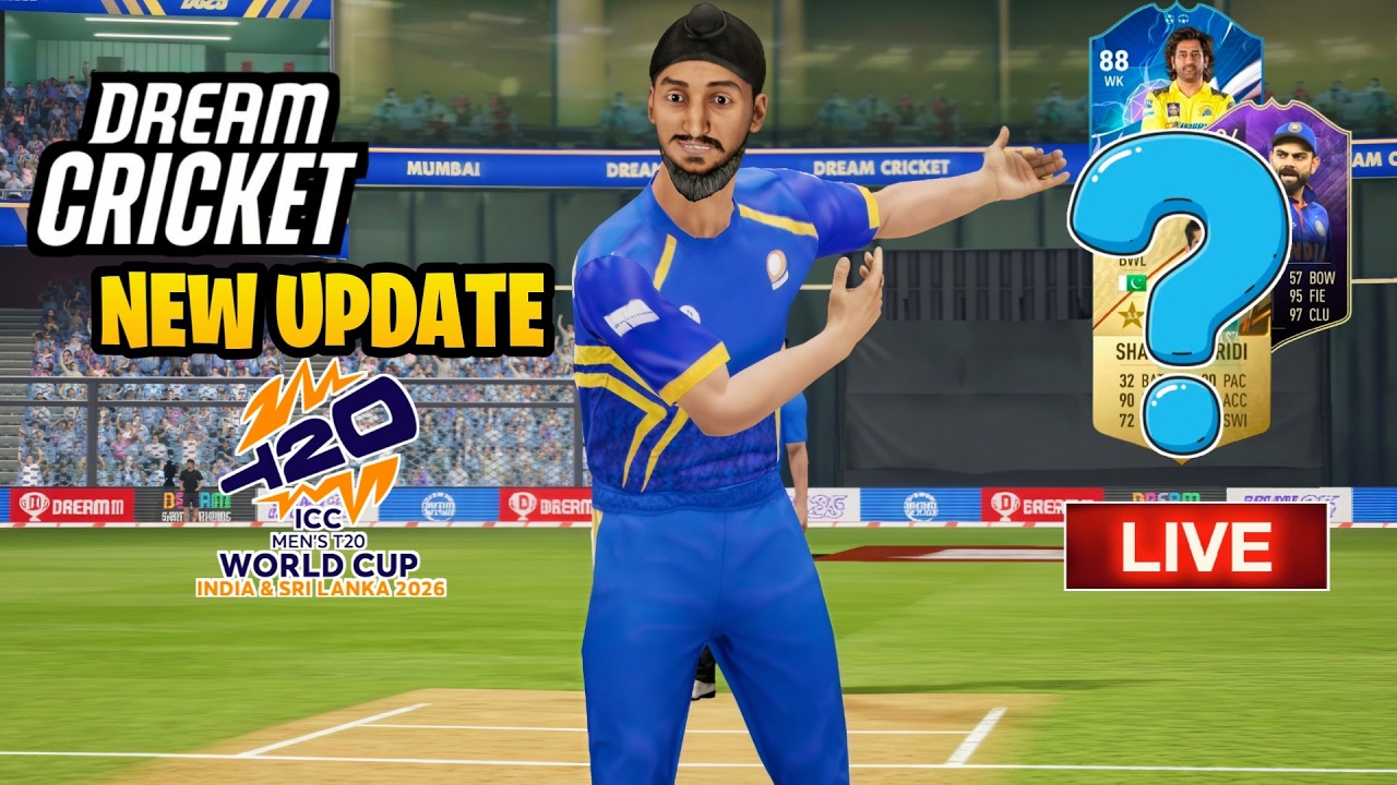 🔴DREAM CRICKET Live !🔥New Drop & Buy Or Not ? ! Multiplayer ! T20 World Cup Live