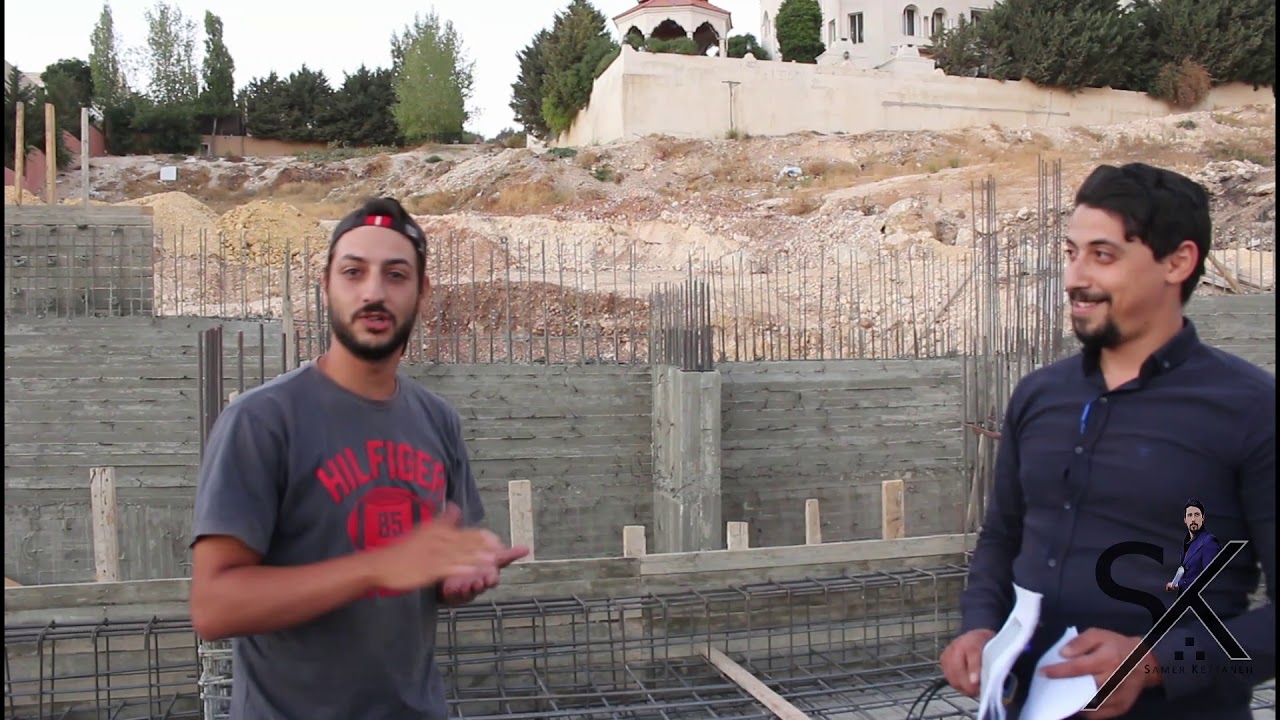 دور المهندس في أعمال الاستلام الشاملة ل عقدة Flat Slab ودرس على قراءة المخططات وتطبيقها على الواقع
