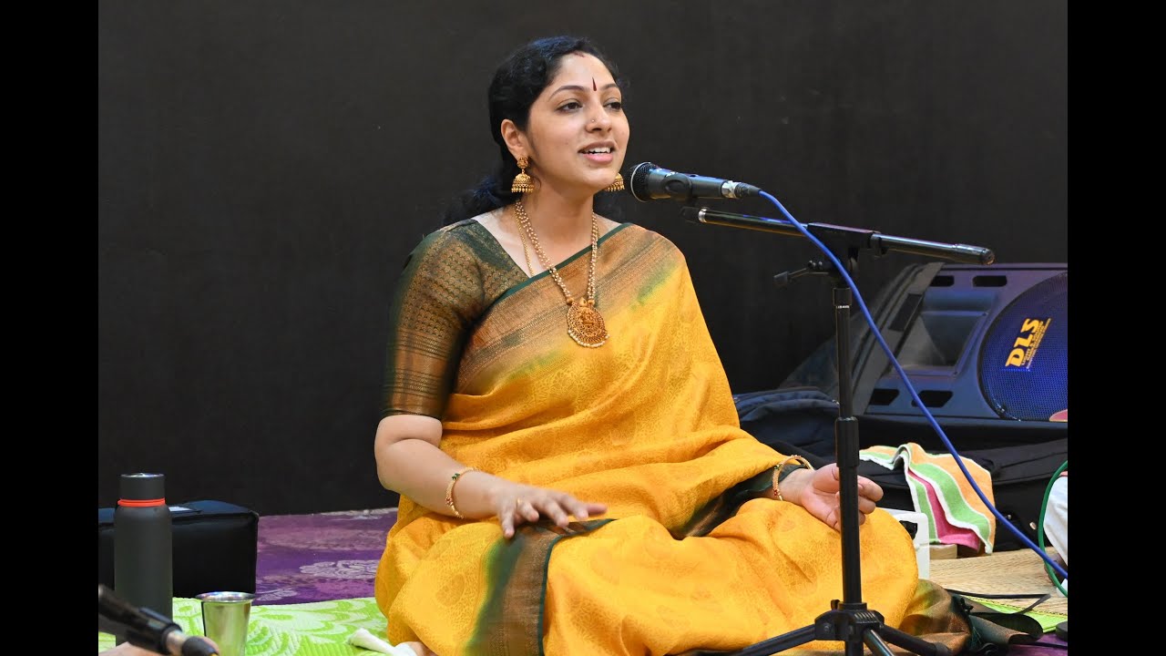 SK Mahathi, Carnatic concert held at Kakkengad, Kannur on  29-11-2025