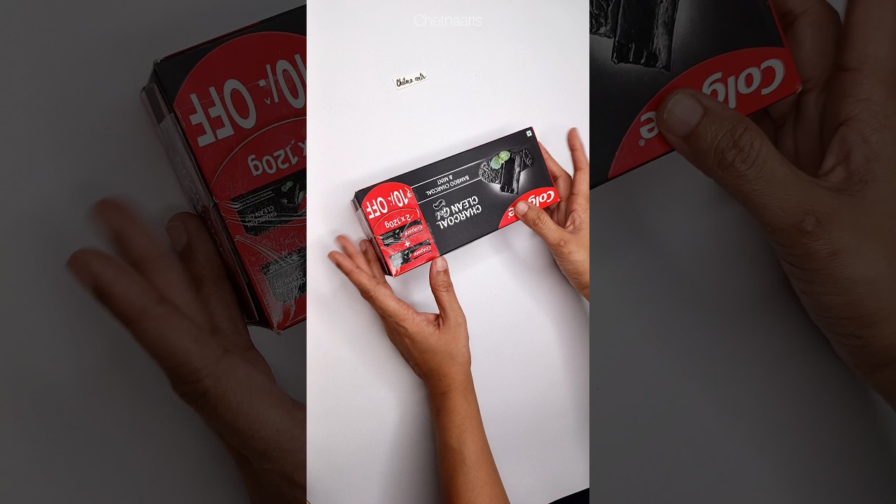 😍 Colgate Box Craft Idea Easy /DIY/ #shorts