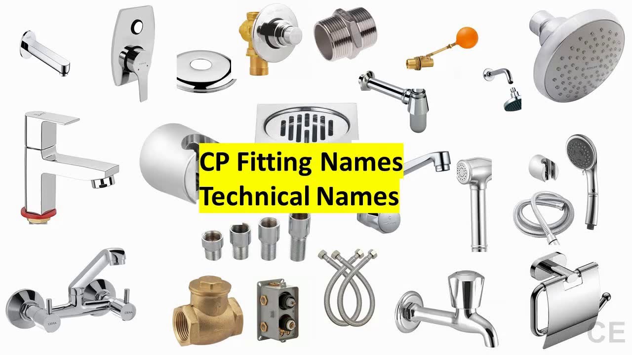 All water faucet name , CP fittings , bathroom fittings name l CP Fitting names