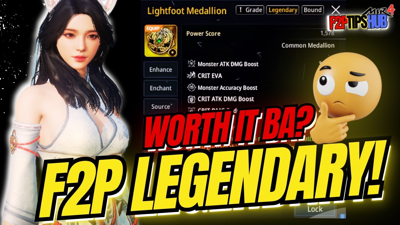 MIR4 F2P Legendary Medallion Craft Guide 🔥 Dark Steel Farming + Gold Strategy (No P2W!)