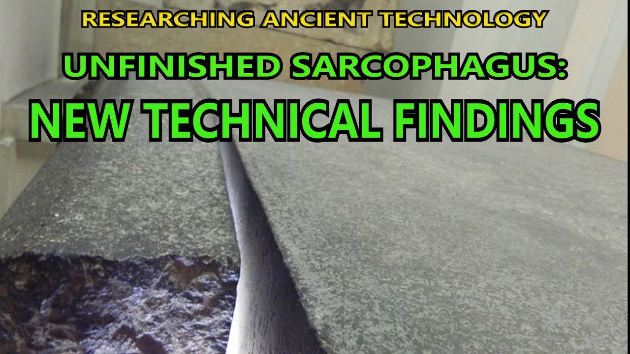 A technical analysis of the unfinished sarcophagus reveals new insights. ​