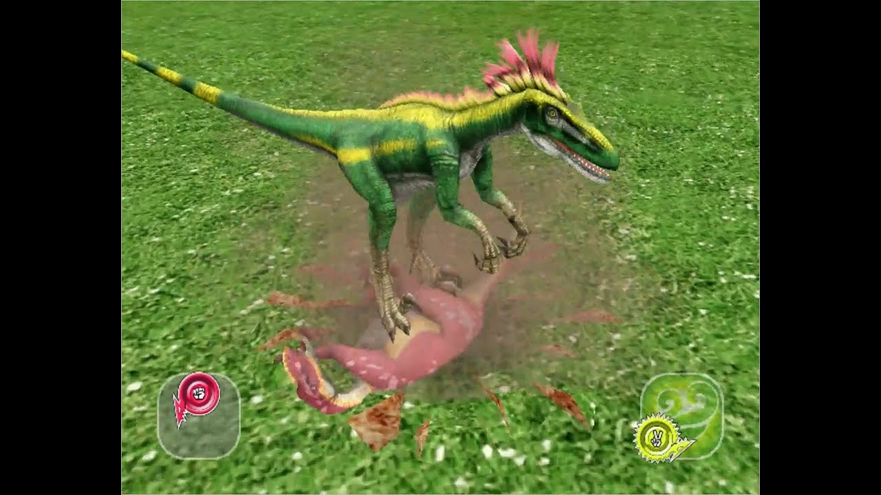 (⚠Nasty fart edition) Dinosaur King - 恐竜キング The Alpha Fortress Megaraptor Gameplay (easy)