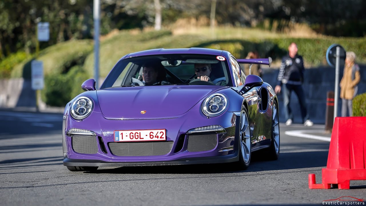8x Porsche 991 GT3 RS - Launch Control & Accelerations !