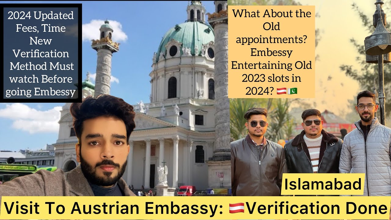 Austrian Embassy Islamabad Verification & Legalization 1st Step || Study in Austria 🇦🇹