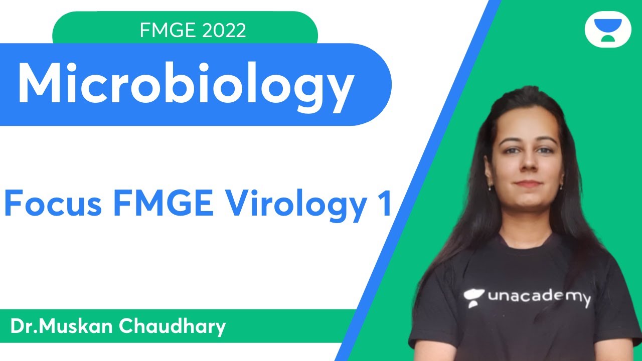 Focus FMGE Virology 1 | Microbiology | FMGE 2021| Let's Crack NEET PG | Dr.Muskan