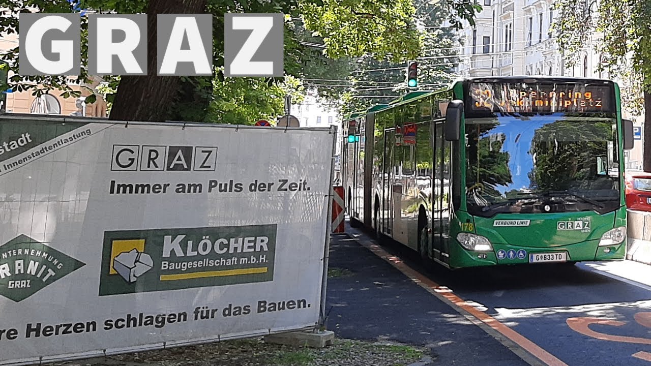 2023 Graz Buses & Jakominiplatz Constructions
