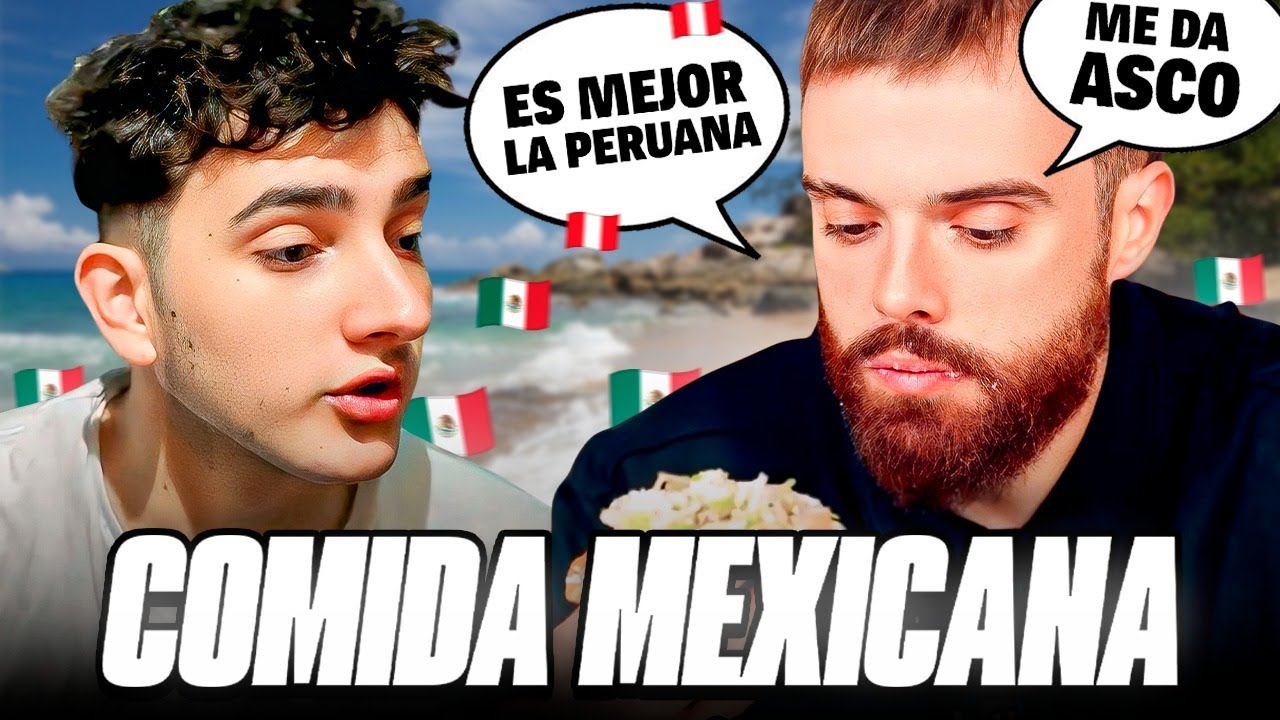 MEXICO VS PERU, ¿QUIEN TIENE LA MEJOR COMIDA CALLEJERA? REACCIONANDO A IBAI