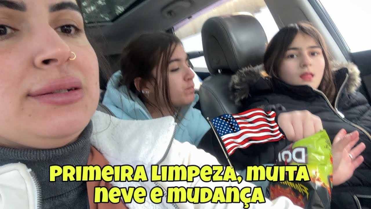 CORRERIA NA VIDA DE UMA MÃE SOLO HOJE PRIMEIRA LIMPEZA MUITA NEVE E MUDANÇA 