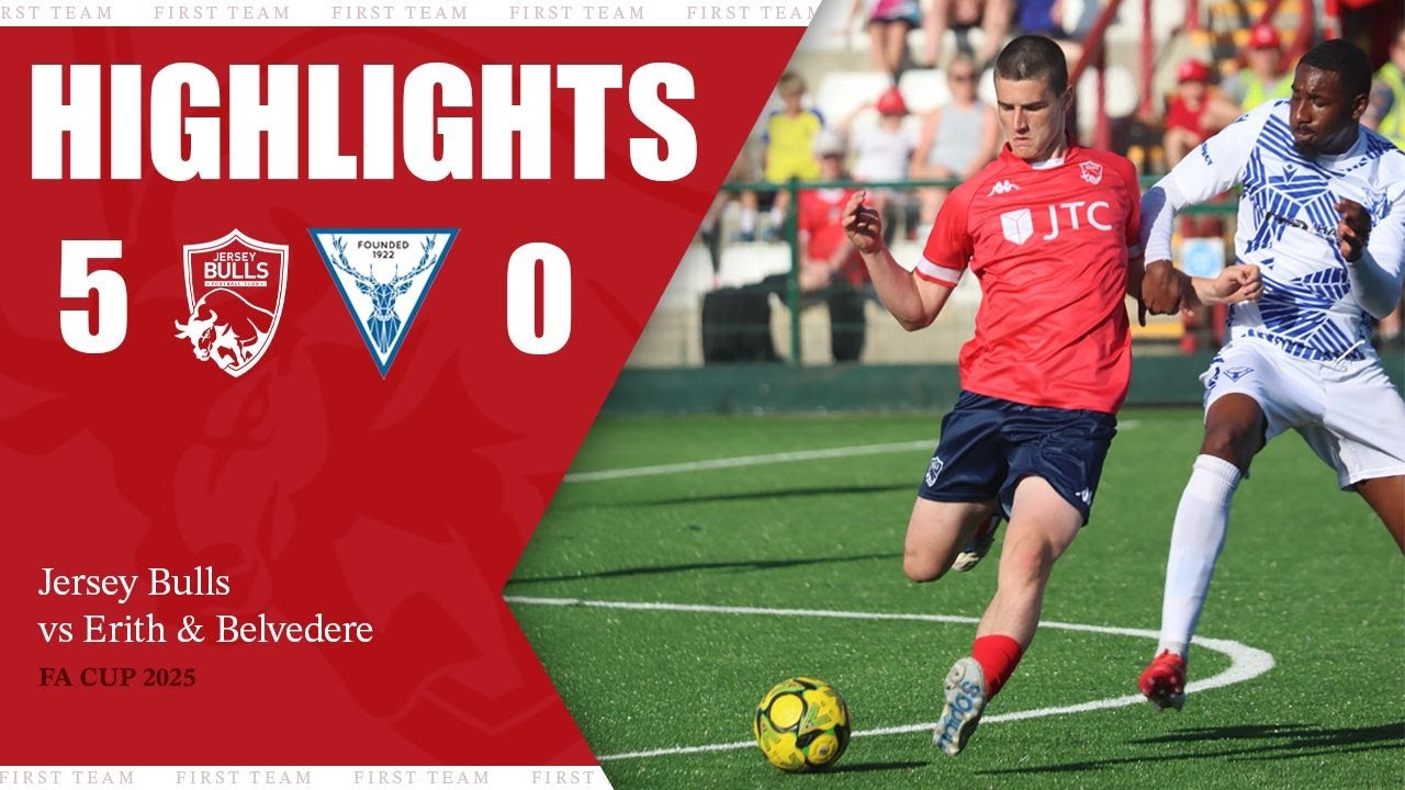 INTO THE NEXT ROUND | Jersey Bulls 5 Erith & Belvedere 0