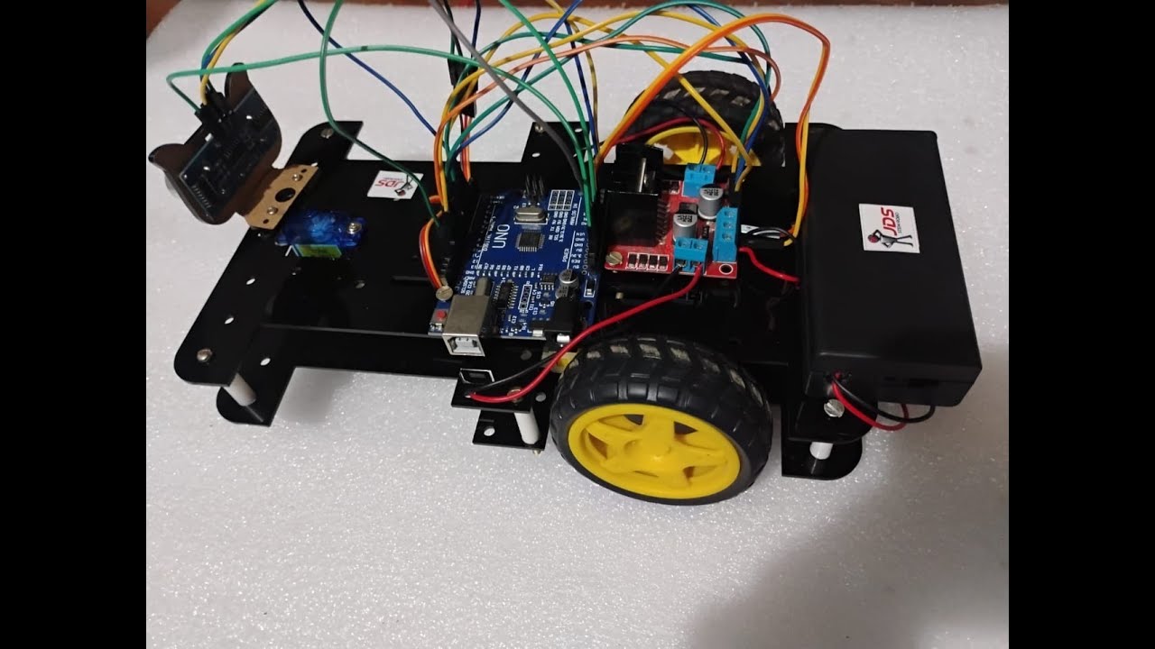 Obstacle Avoidance Car Using Ultrasonic Sensor | Arduino Project