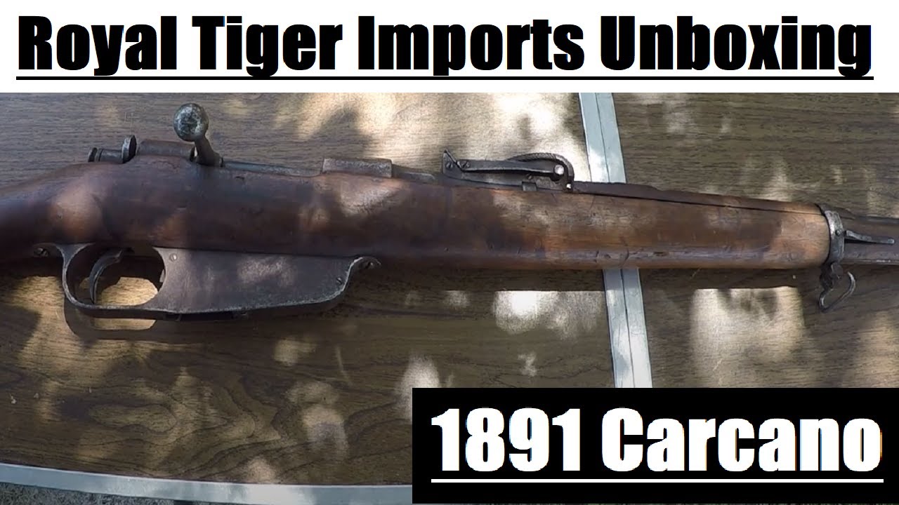 B Grade 1891 Carcano Long Rifle Unboxing Royal Tiger Imports