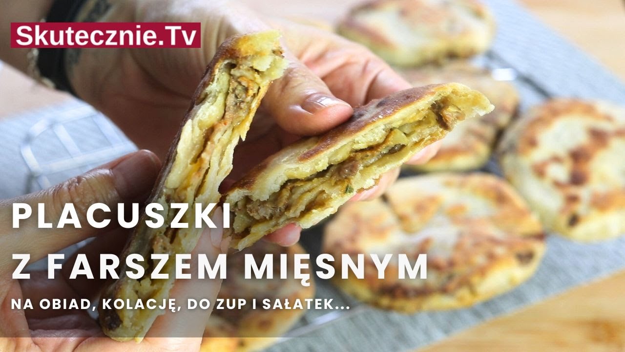 2w1► Chrupiące PLACUSZKI Z FARSZEM mięsnym. Plus ZUPA Z CUKINII (najprostsza) :: Skutecznie.Tv