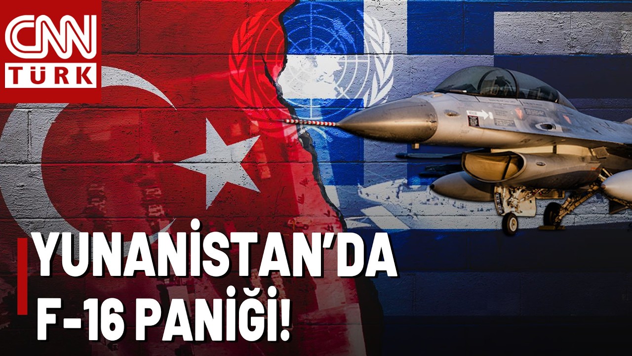 Atina Çok Rahatsız! Türkiye KKTC’ye Altı F-16 Gönderdi, Yunanistan Alarma Geçti