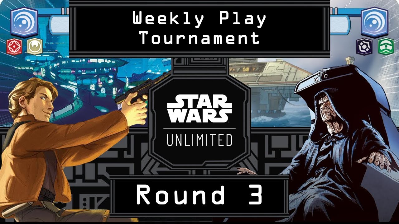 Star Wars Unlimited Premier LOF: Han Solo (SHD) Force Blue  vs. Emperor Palpatine (SOR) Colossus