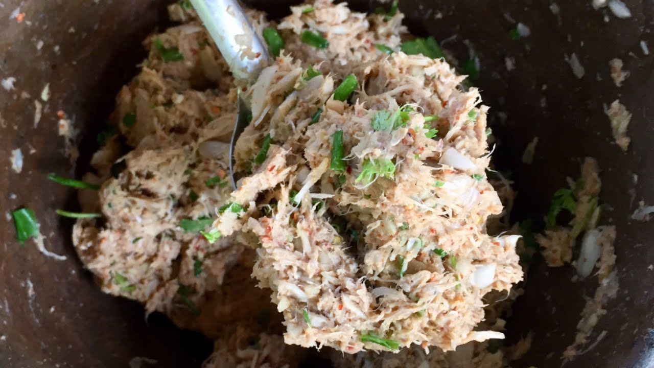 Spicy Young Jackfruit Salad (Isaan Style).