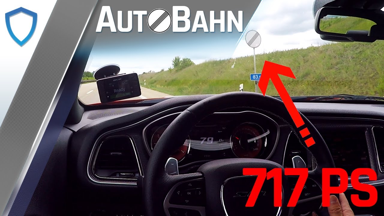 AutoBahn - Dodge Challenger SRT Hellcat (2016) - POV | 100-200 km/h