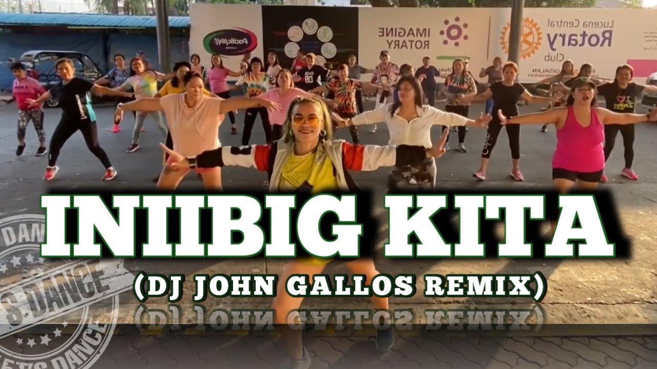 INIIBIG KITA (DJ JOHN GALLOS REMIX) CHA CHA | DANCE WORK OUT | LETS DANCE | MS. JOAN