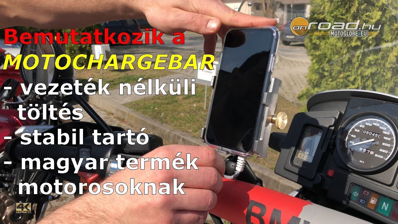 Az optim&aacute;lis felt&ouml;ltőd&eacute;s: bemutatkozik a Motochargebar - Onroad.hu