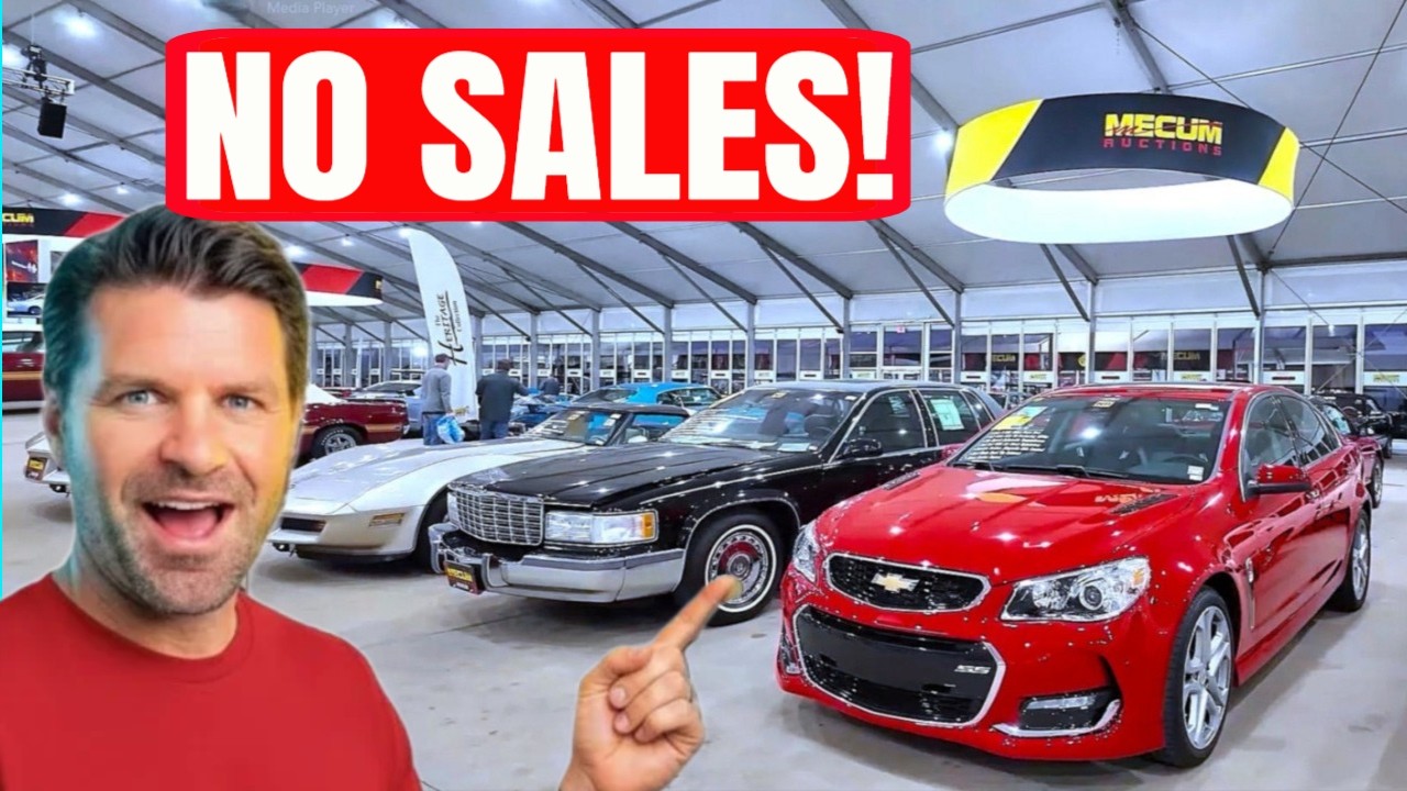 Cars NOBODY BID ON at Mecum - Massive Price Drops?