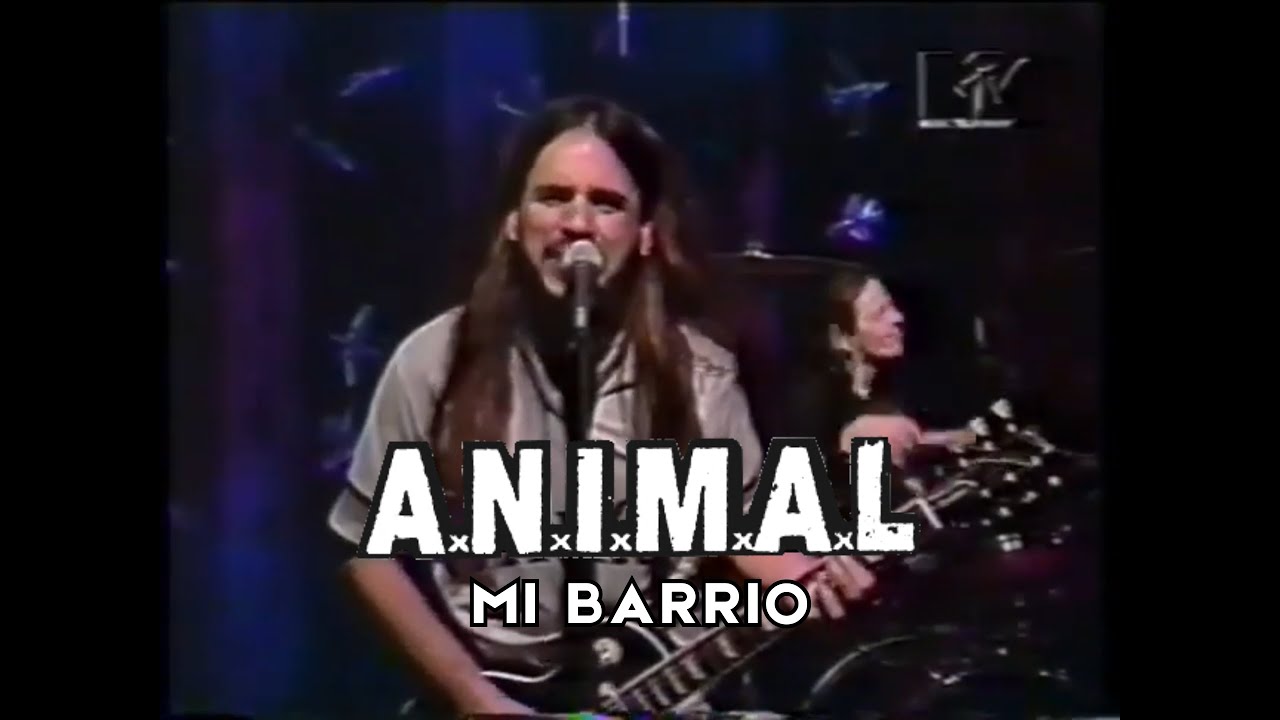 A.N.I.M.A.L. - Mi barrio (en vivo 1996)