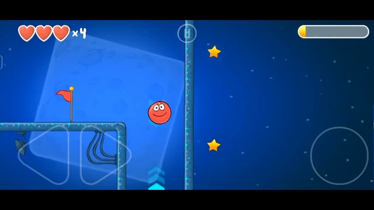 Red Ball 4 Level 56 Gameplay | Battle for the Moon | No Commentary