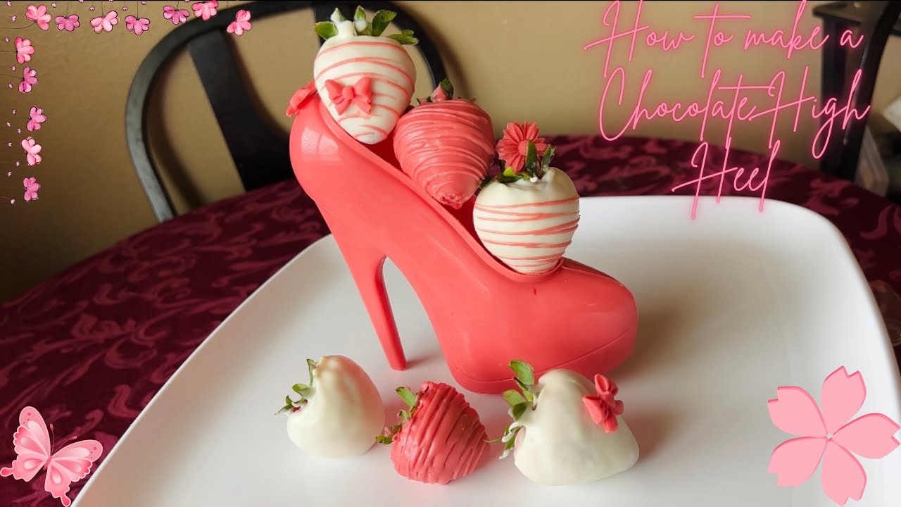 How to make a Chocolate High Heel (great tips) (beginner friendly)