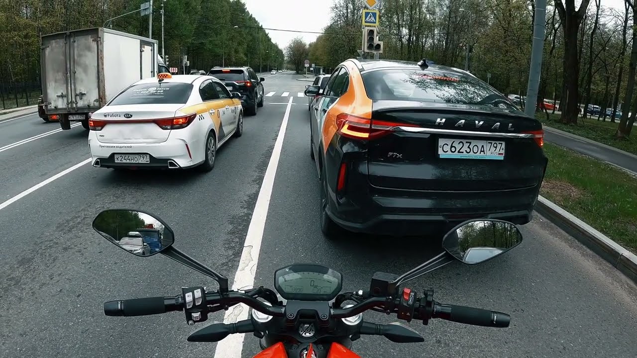 Ride around Moscow POV | DUCATI 797 + LEOVINCE LV-10 BLACK |4K|