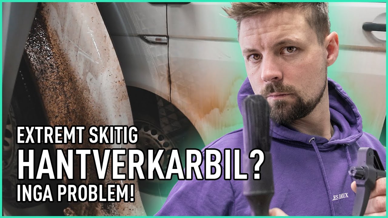 SÅ TVÄTTAR DU DIN HANTVERKARBIL