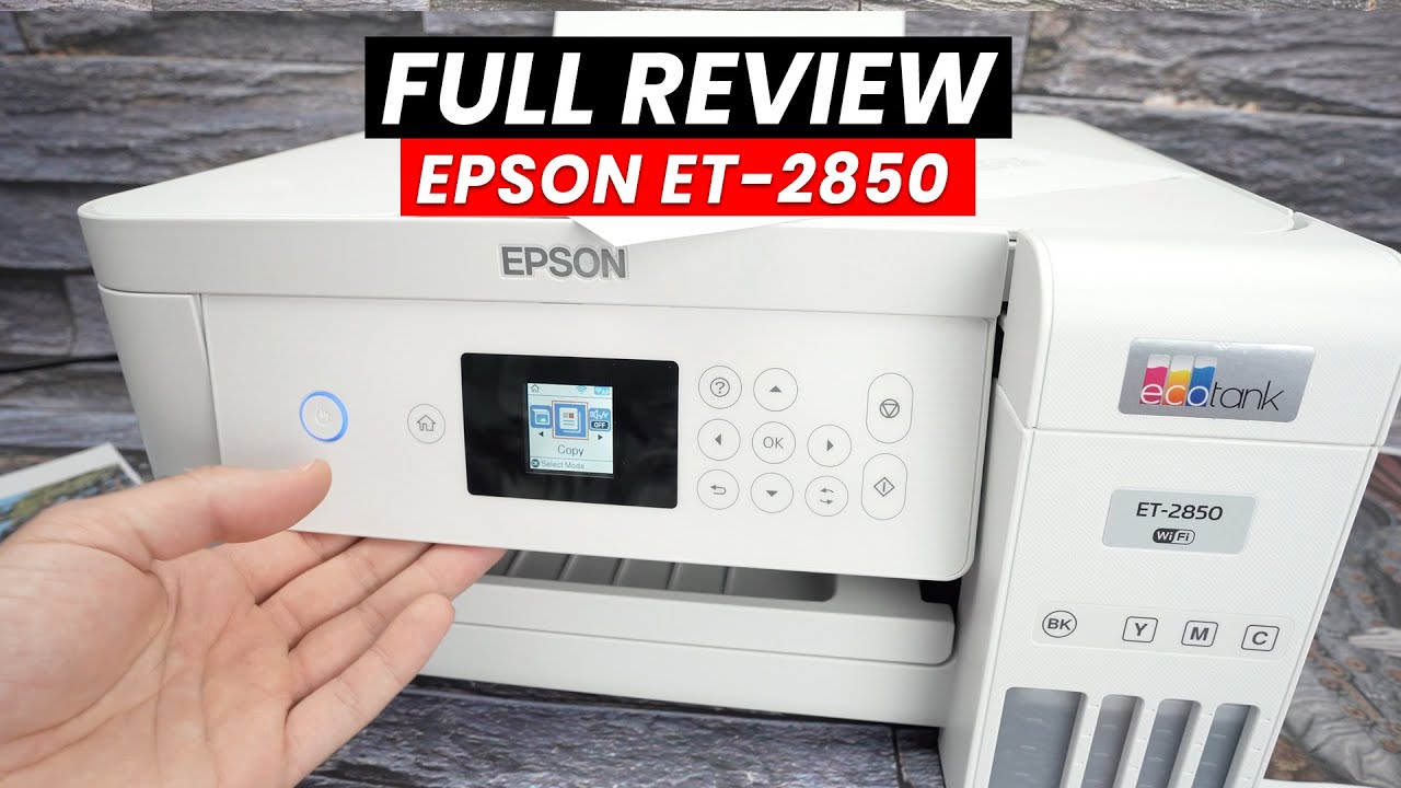 My Review of the Epson EcoTank ET-2850 Printer