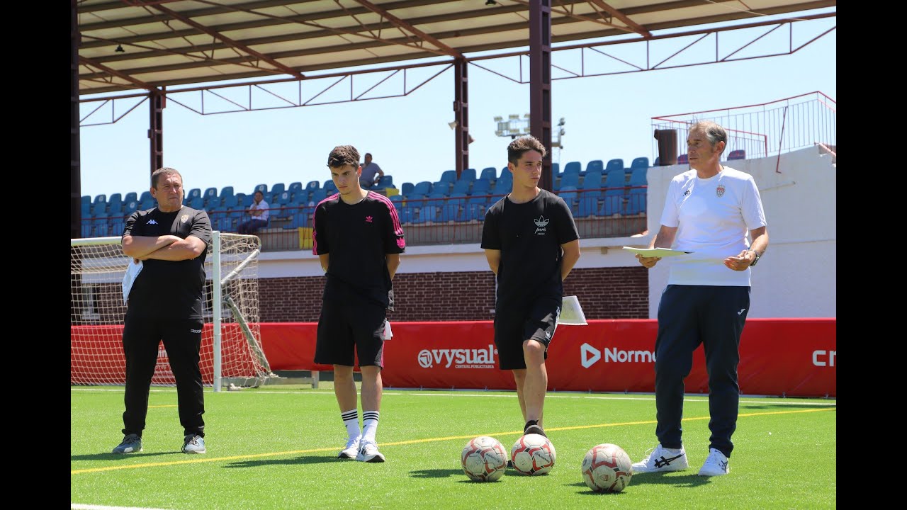 El curso federativo de entrenador UEFA C de abril concluye su formación con los exámenes prácticos