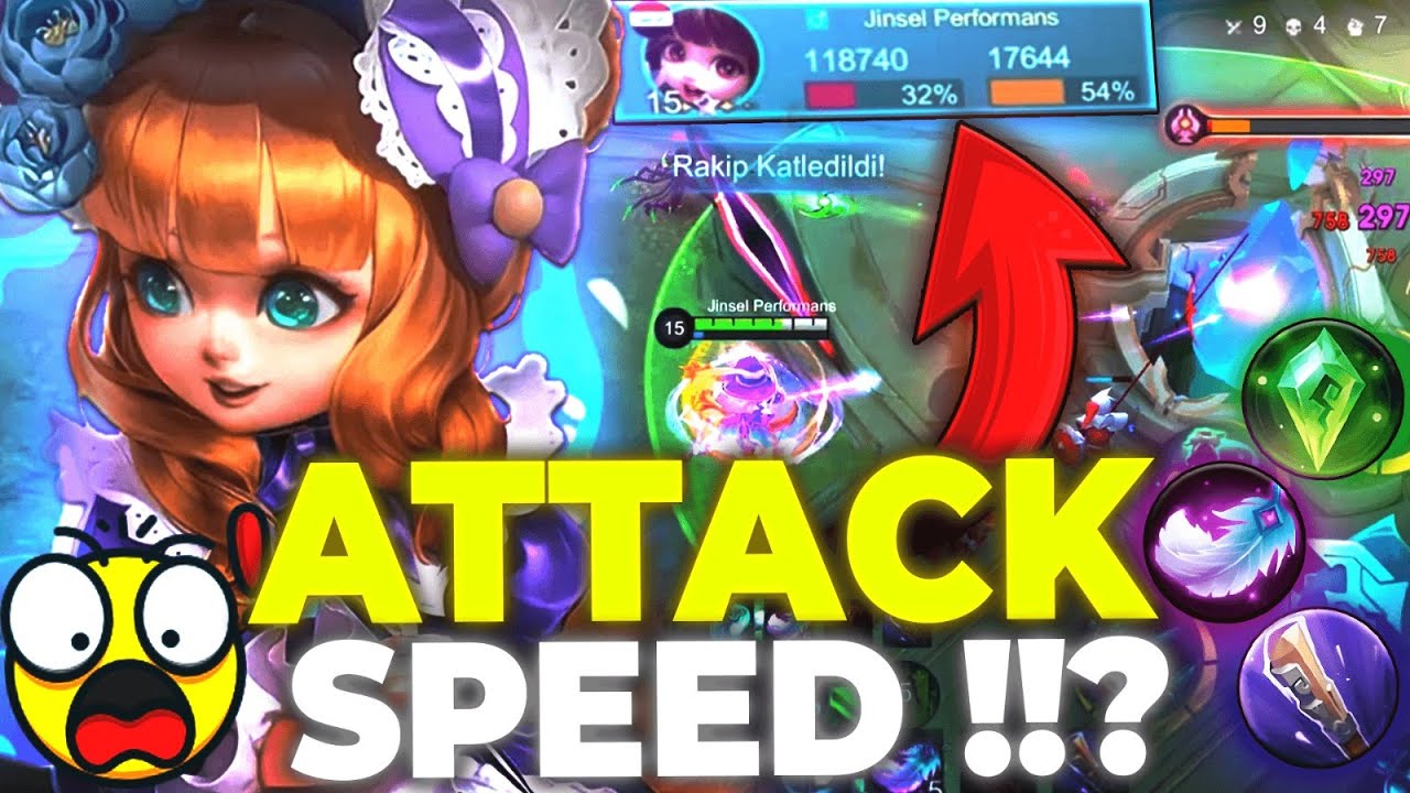 %500 ATTACK SPEED CHANGE OYNADIM !! | Mobile Legends