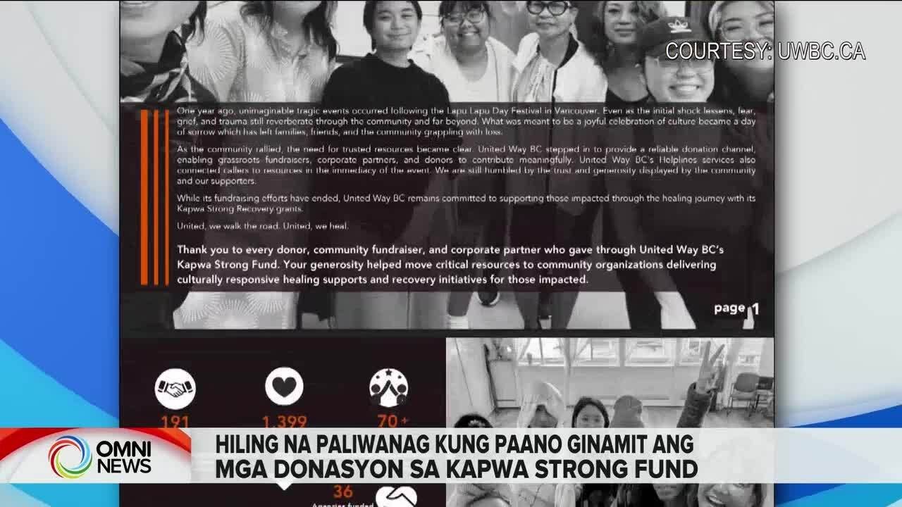 Paliwanag sa donasyon bilang grants matapos ang Lapu-Lapu day tragedy | OMNI News Filipino