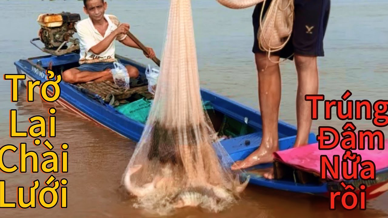 Trở lại nghề chài lưới trúng Đậm luôn-